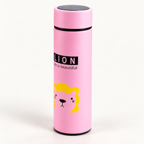 Stainless Steel Insulated Thermos Bottle with Screw Cap