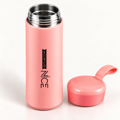 Portable Vacuum Flask with Carry Loop Lid